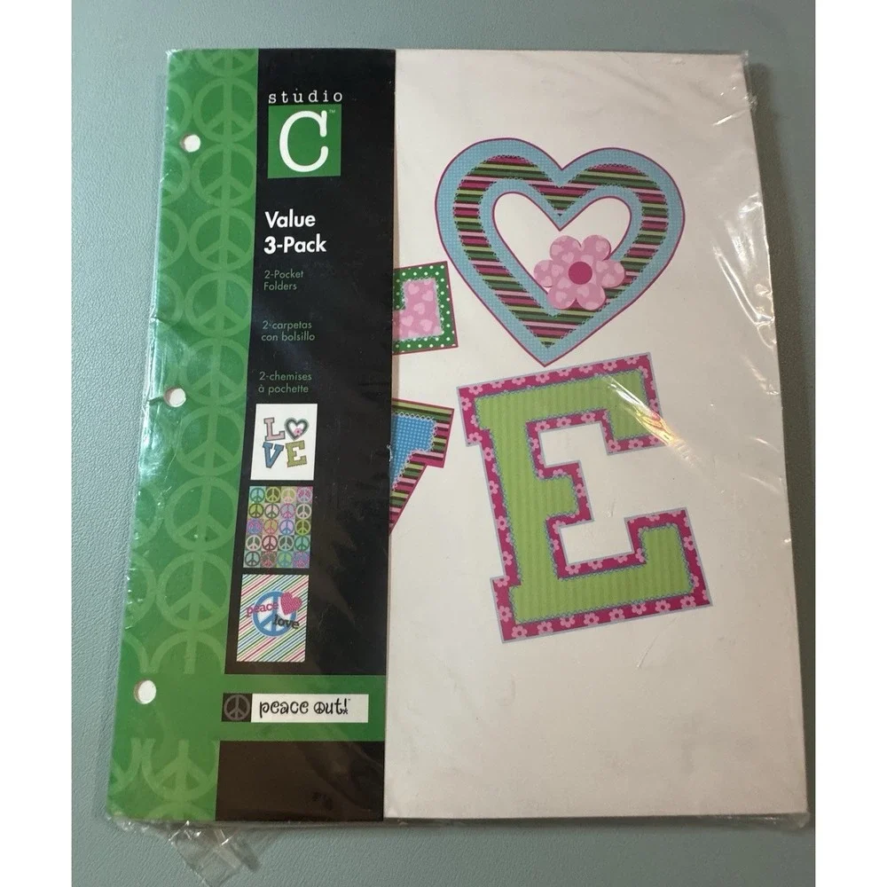 School Supplies SUPER LOT - 18 PIECES - Pencils - Folders - Dividers - Erasers